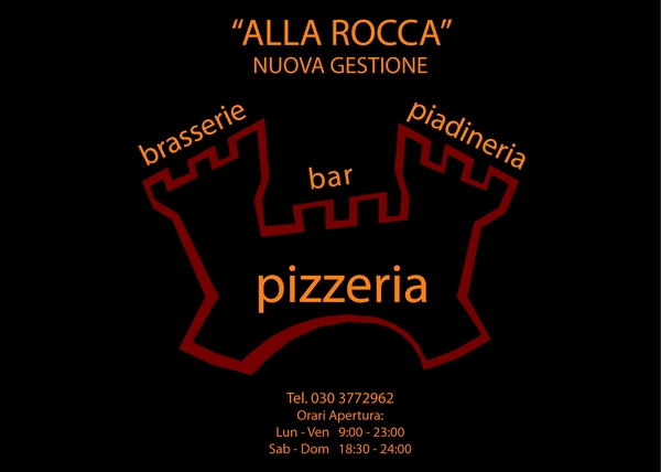 Pizzeria Alla Rocca - Piadineria Bar Brasserie nel centro storico di brescia
